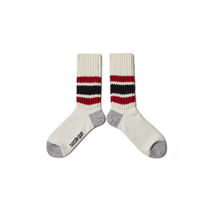 NOZZLE QUIZ O'Skool Casual Socks (O'Red)