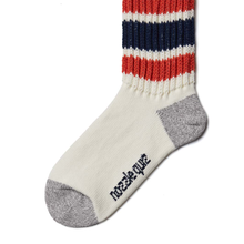 將圖片載入圖庫檢視器 NOZZLE QUIZ O&#39;Skool Casual Socks (O&#39;Orange)
