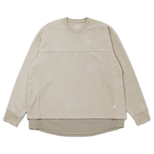 將圖片載入圖庫檢視器 LAKH SUPPLY Layer Side Slit Long Tee (Sand)
