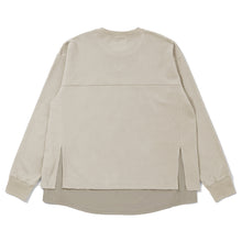 將圖片載入圖庫檢視器 LAKH SUPPLY Layer Side Slit Long Tee (Sand)
