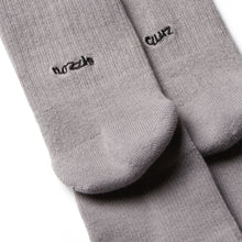 Load image into Gallery viewer, NOZZLE QUIZ Essential Crew Casual Socks (Crew Grey)
