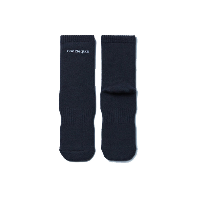 NOZZLE QUIZ Essential Vol.2 Casual Socks (Grey Navy)