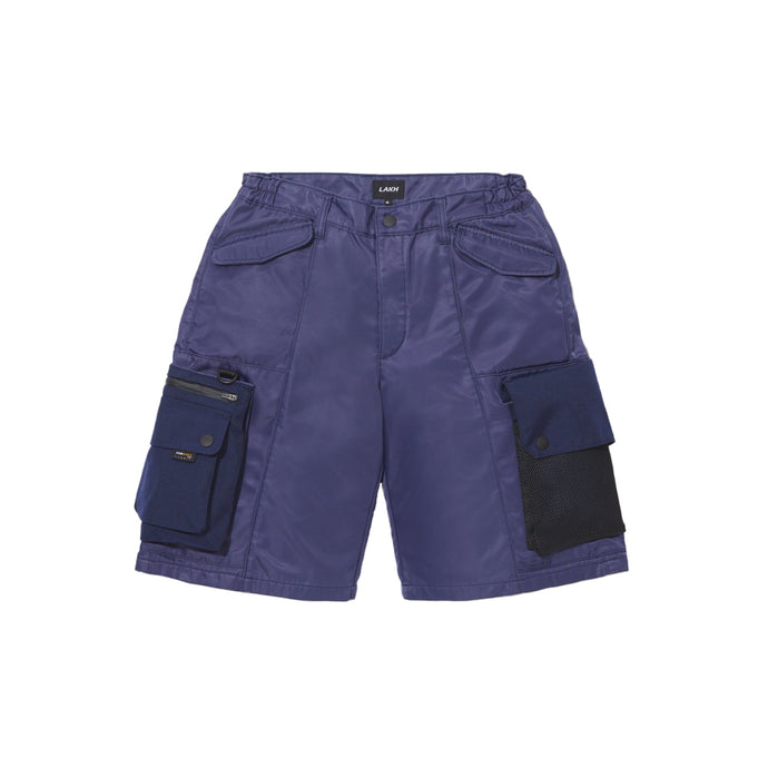LAKH SUPPLY Techwear Shorts (Navy) - TERMINAL MACAU