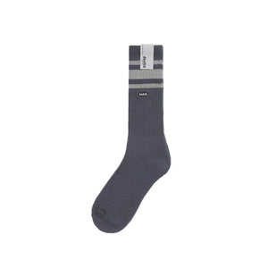 LAKH SUPPLY x DECKA 80's Skater Socks (Grey)