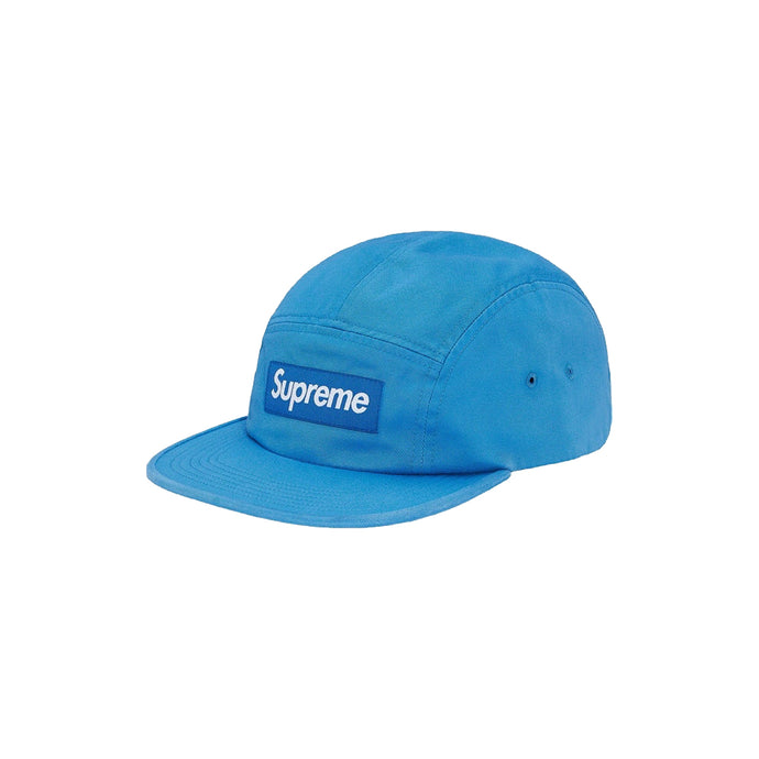 SUPREME FW20 Chino Twill Camp Cap (Blue)